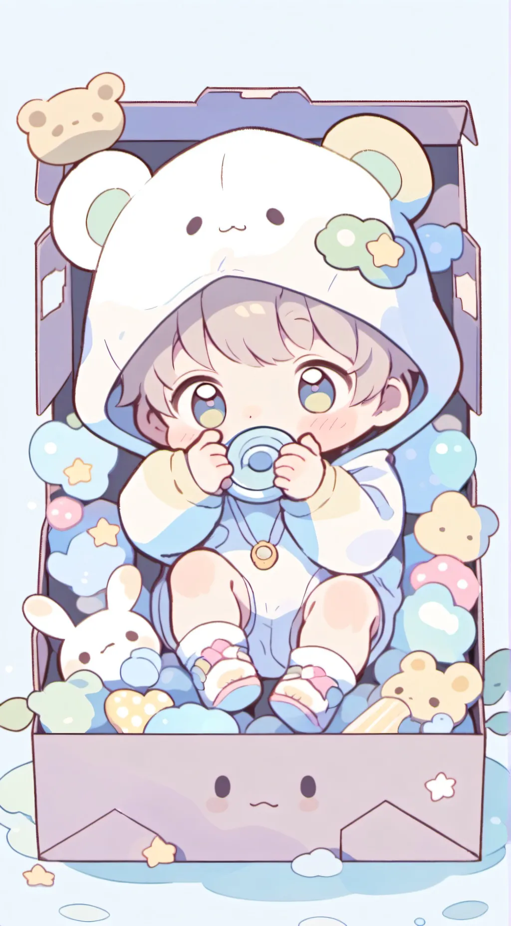 ai character: Mail Baby/Gabe background