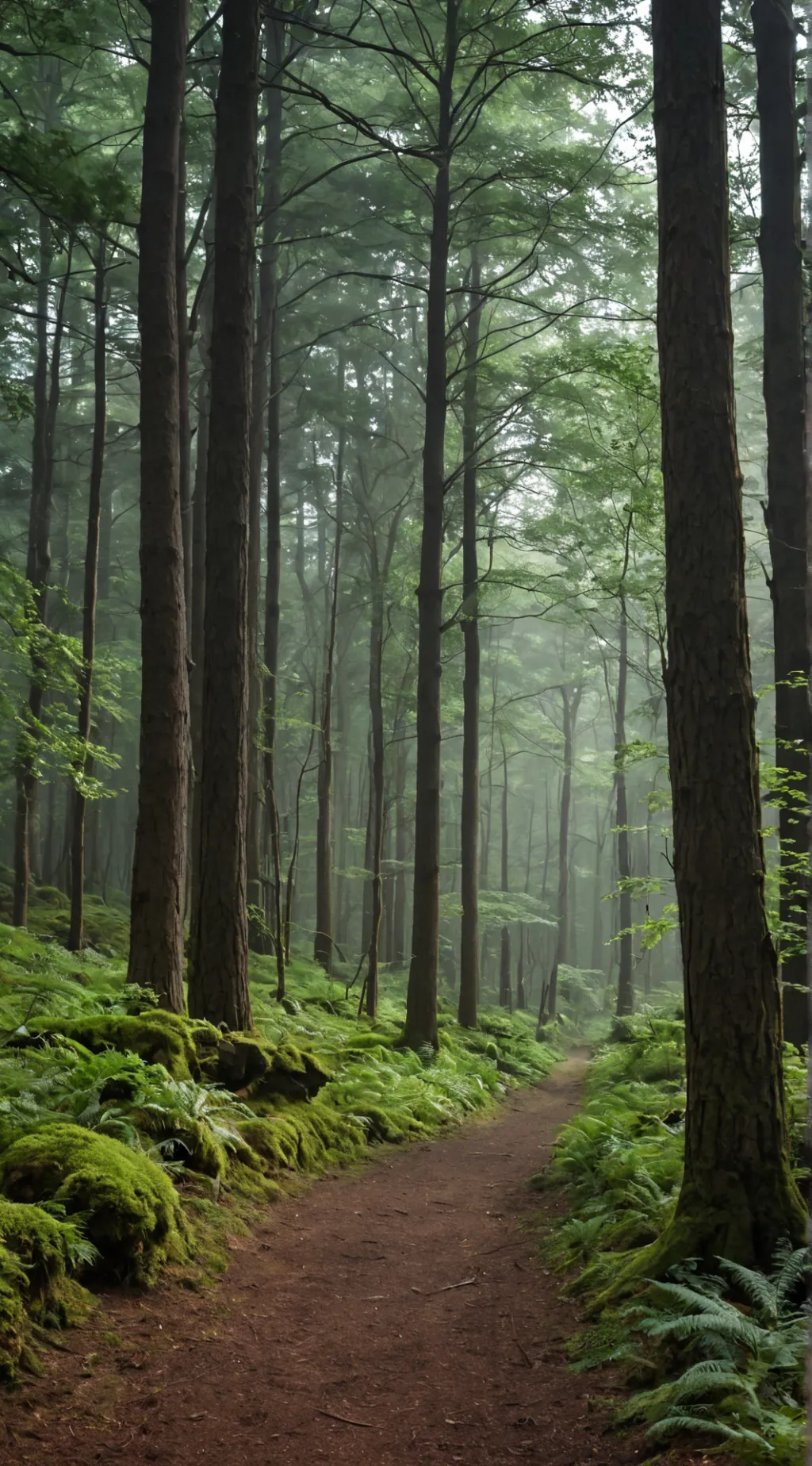 ai character: Forest Life  background