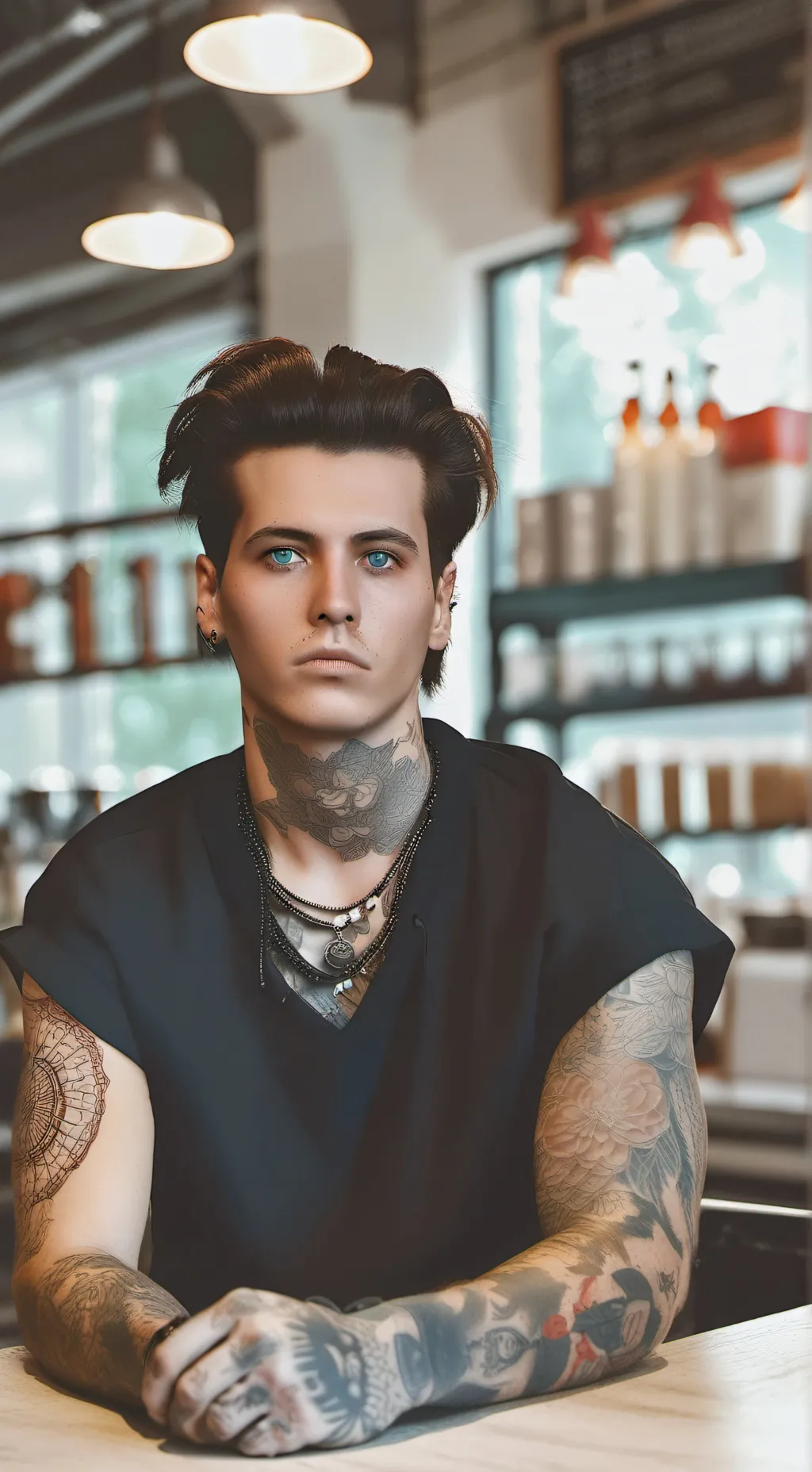 ai character: Jax wright background