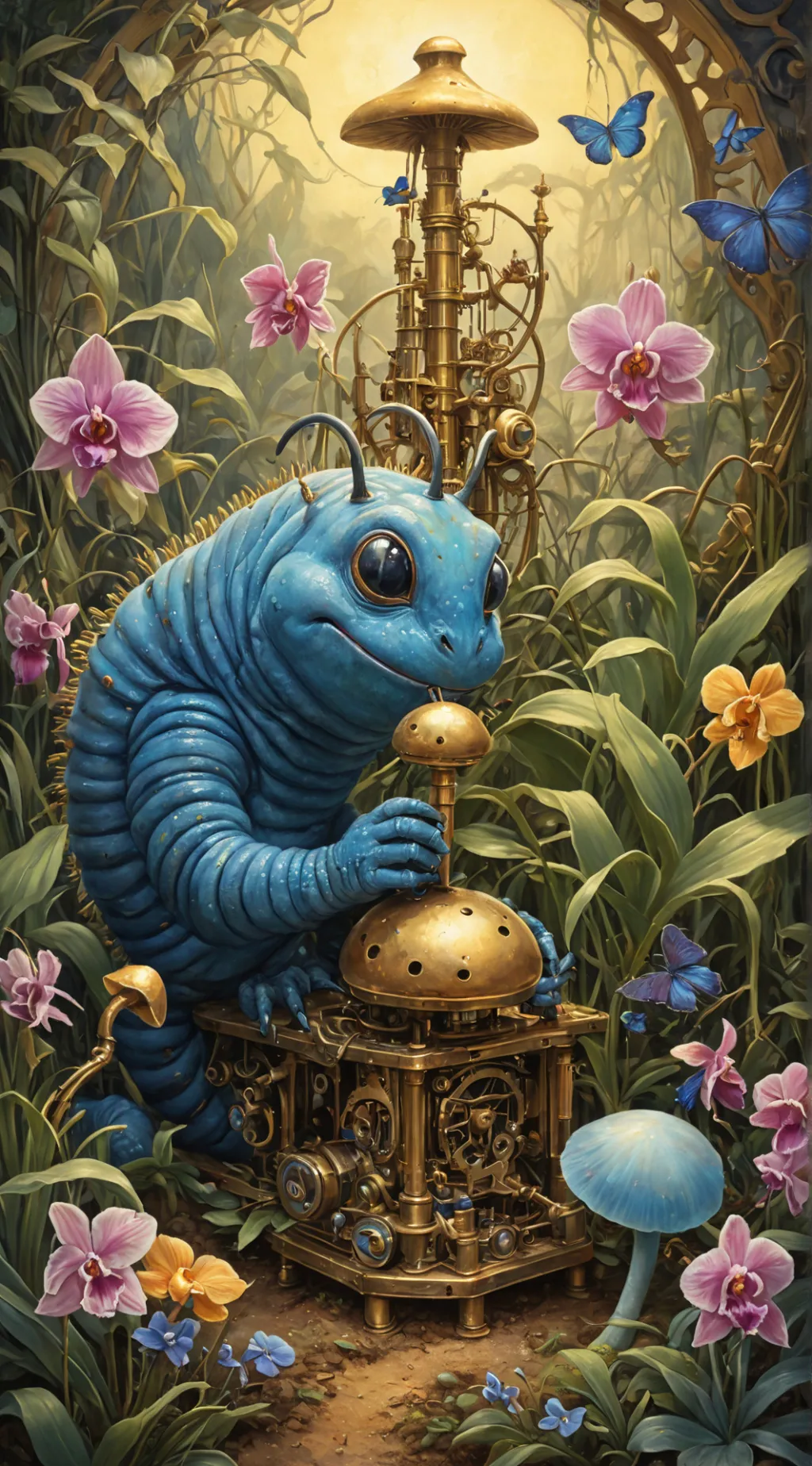 Talkie AI - Chat with Blue Caterpillar