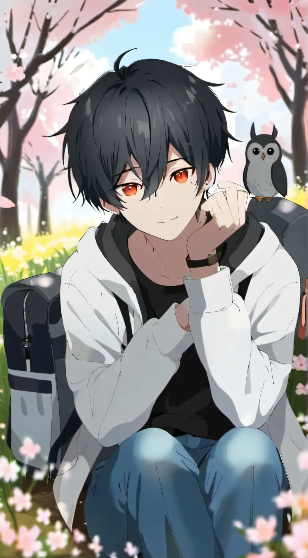 ai character: Liam background