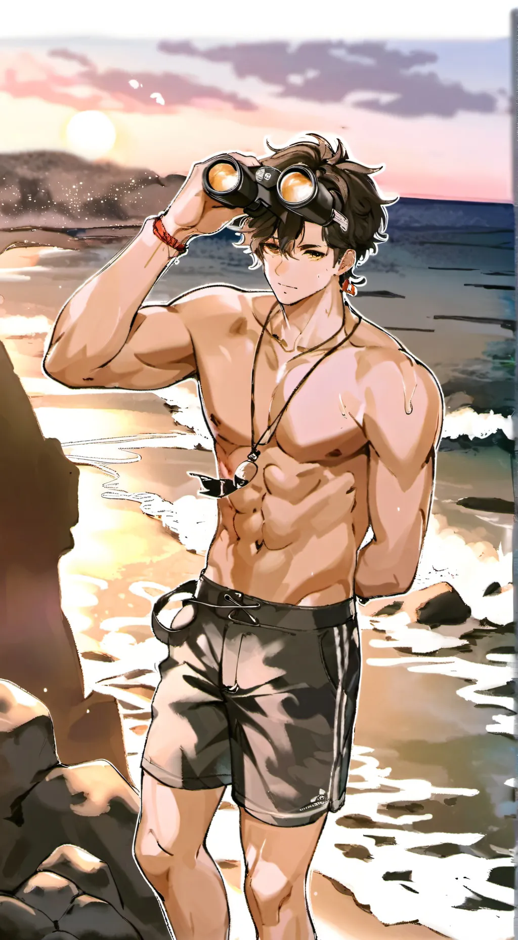 ai character: Justin background