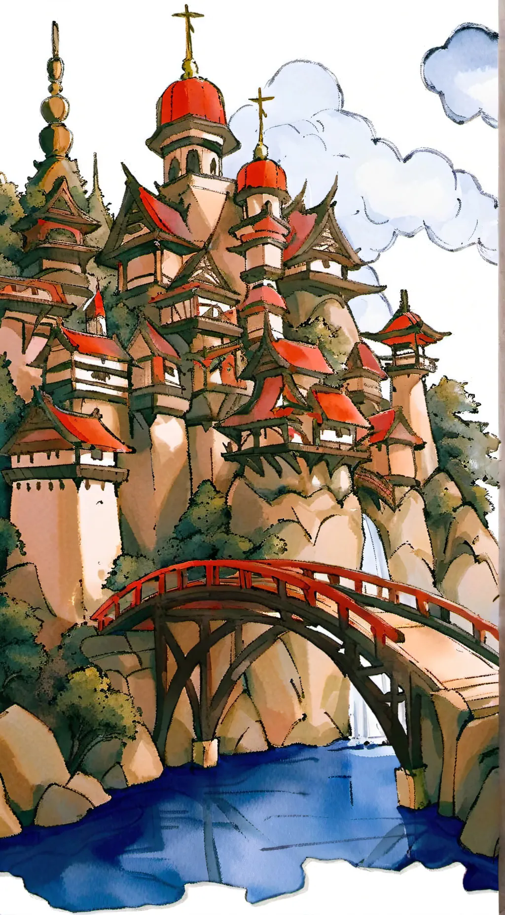 ai character: Sg road trip background