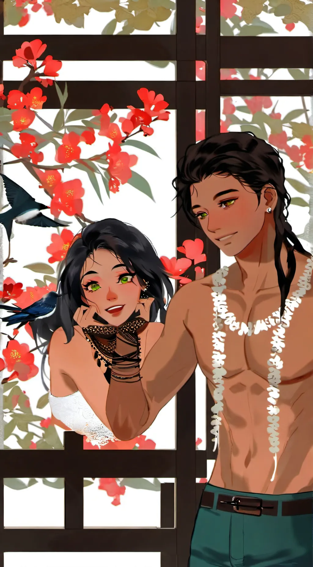 ai character: nara background