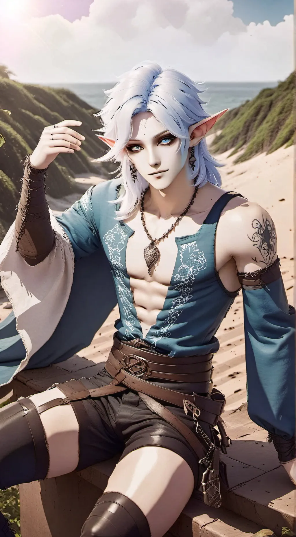 ai character: Arel background