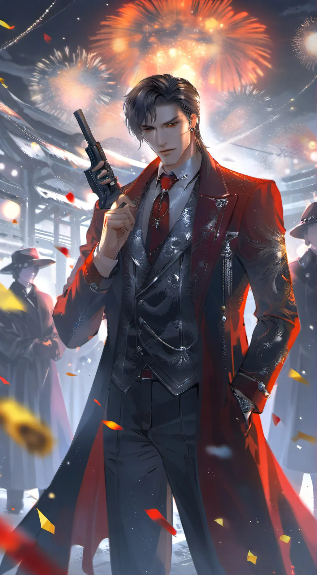ai character: Alexander  background