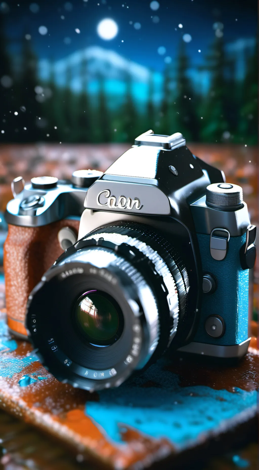 ai character: Photo background