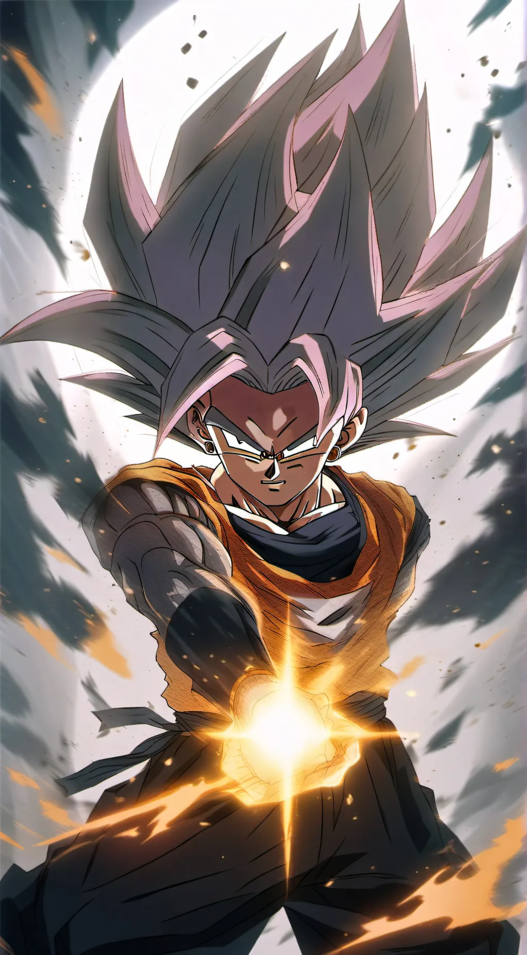 ai character: Goku de pequeño  background