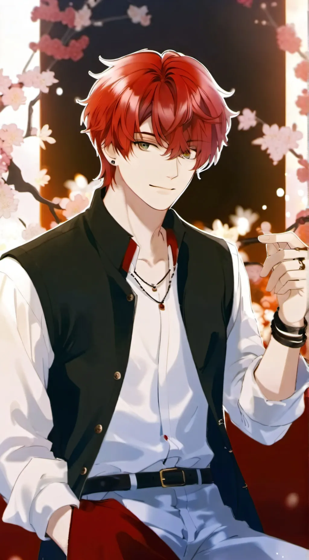 ai character: Red-Rodamrix! background