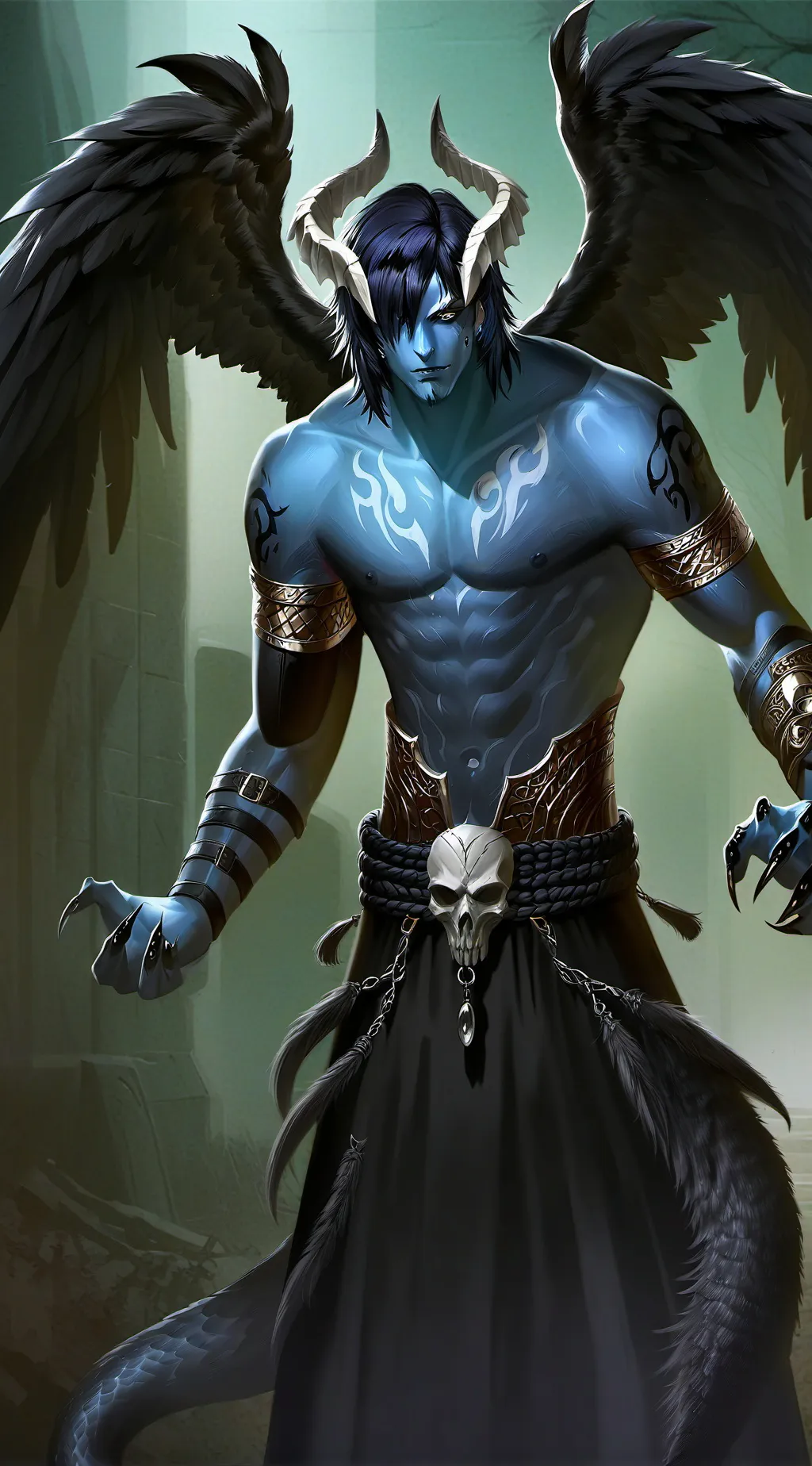 ai character: ‡†Azael†‡ background