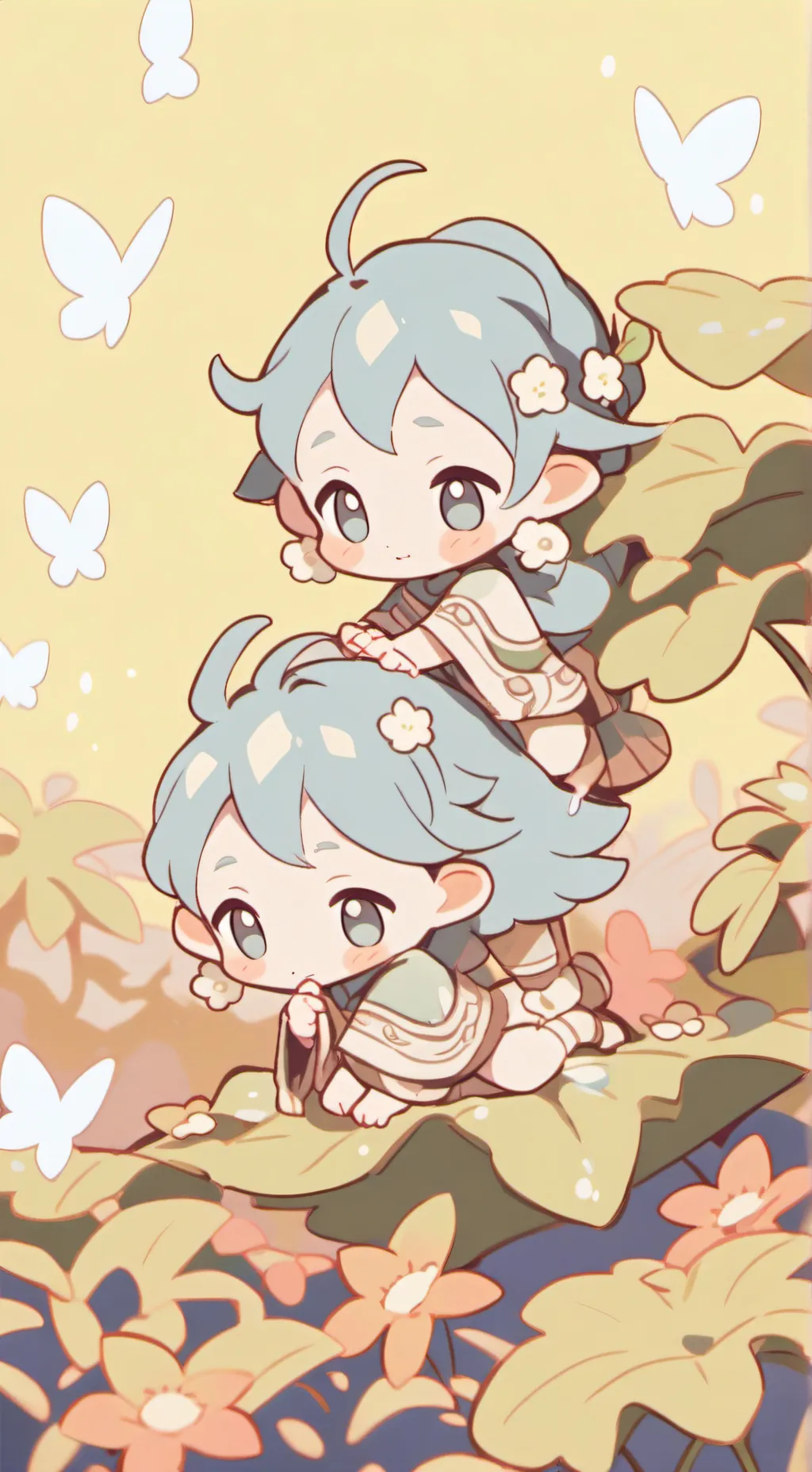 ai character: Ⓓⓔⓦ  Ⓑⓐⓑⓘⓔⓢ background