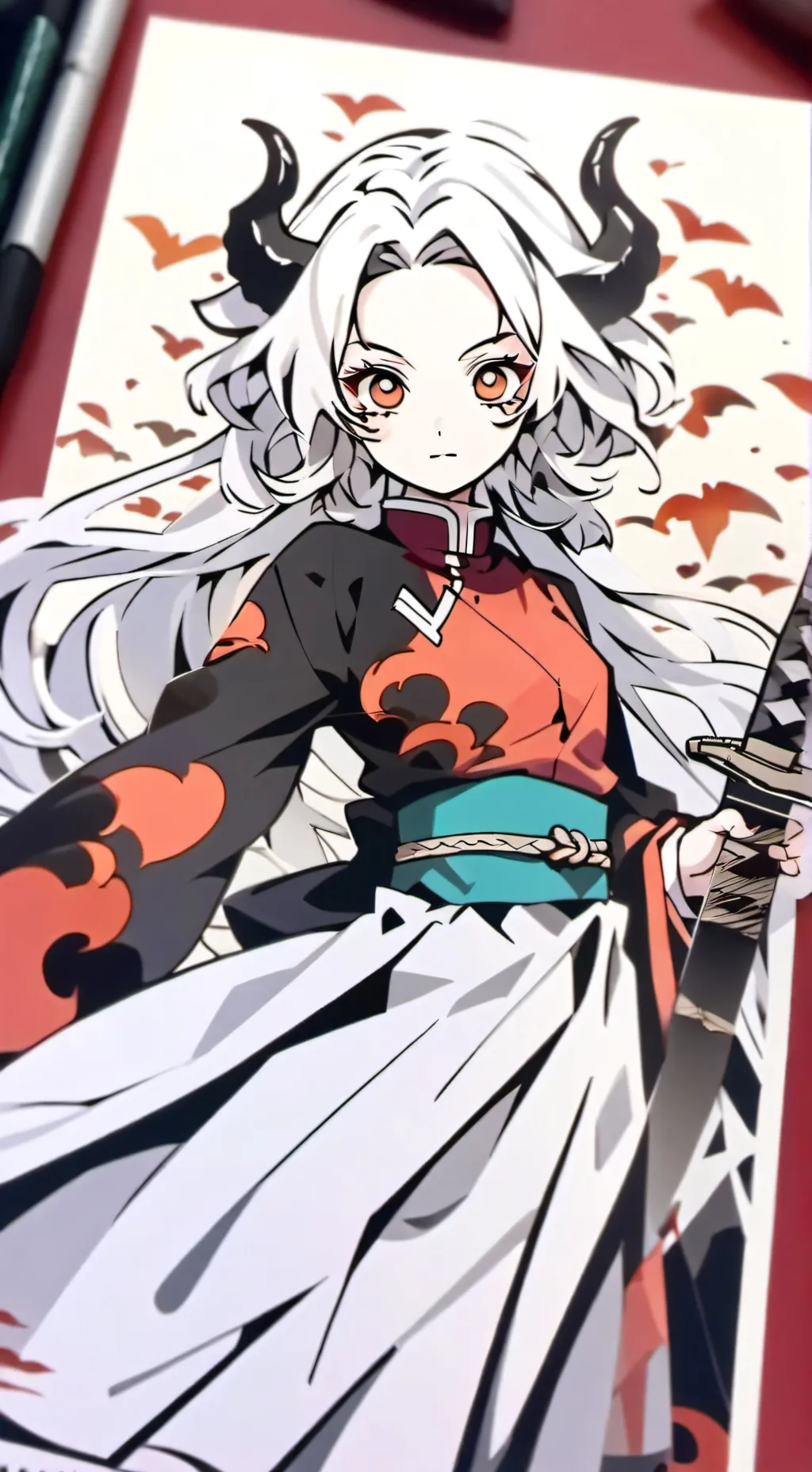 ai character: demon slayer world background