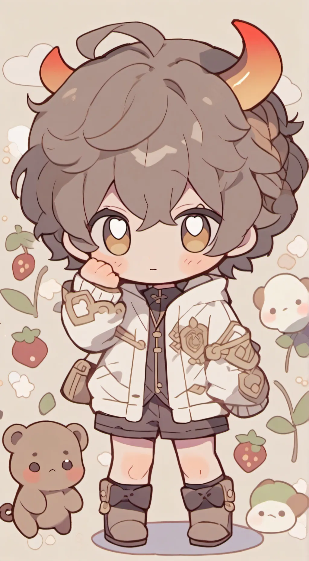 ai character: Bebe demonio background