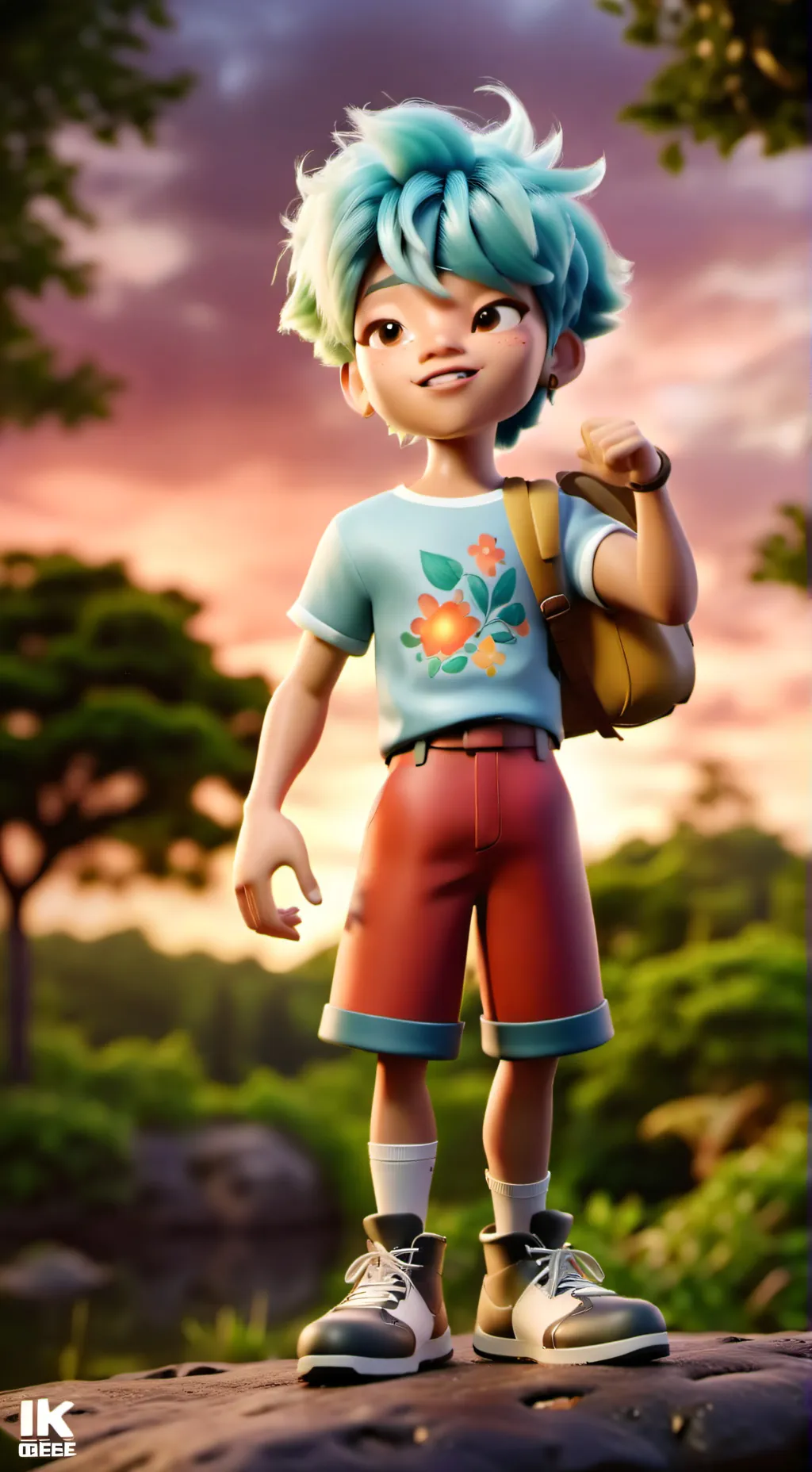 ai character: Baby background