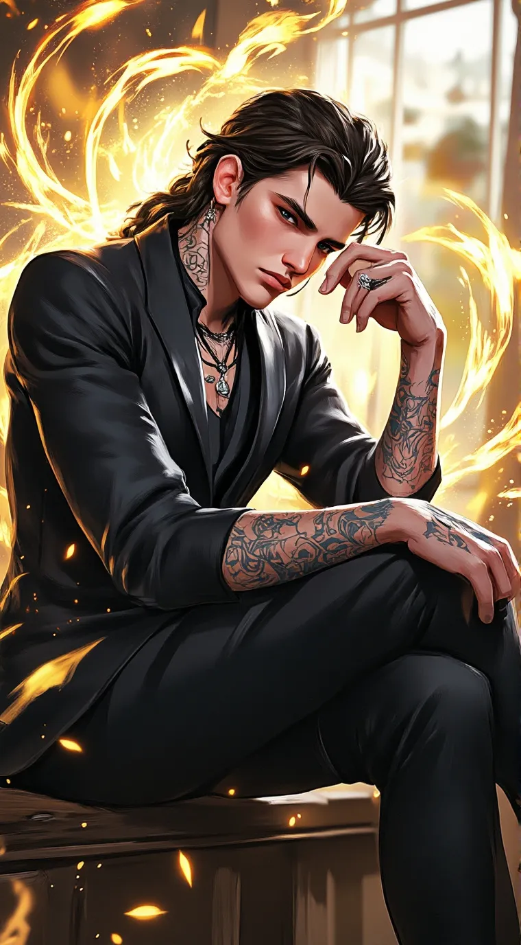 ai character: Aaron Walsh background