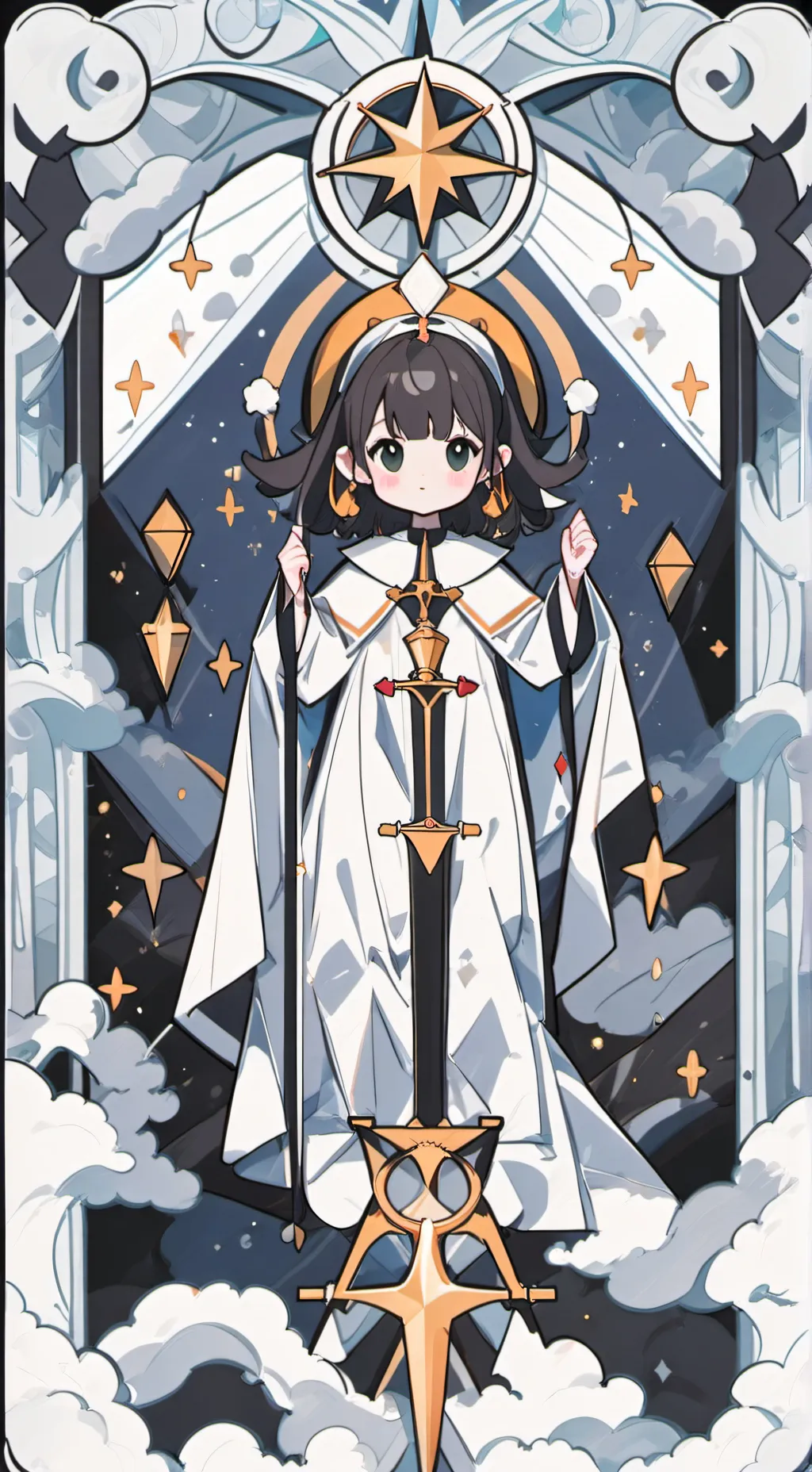 ai character: ♥️ × 🩶 2 background