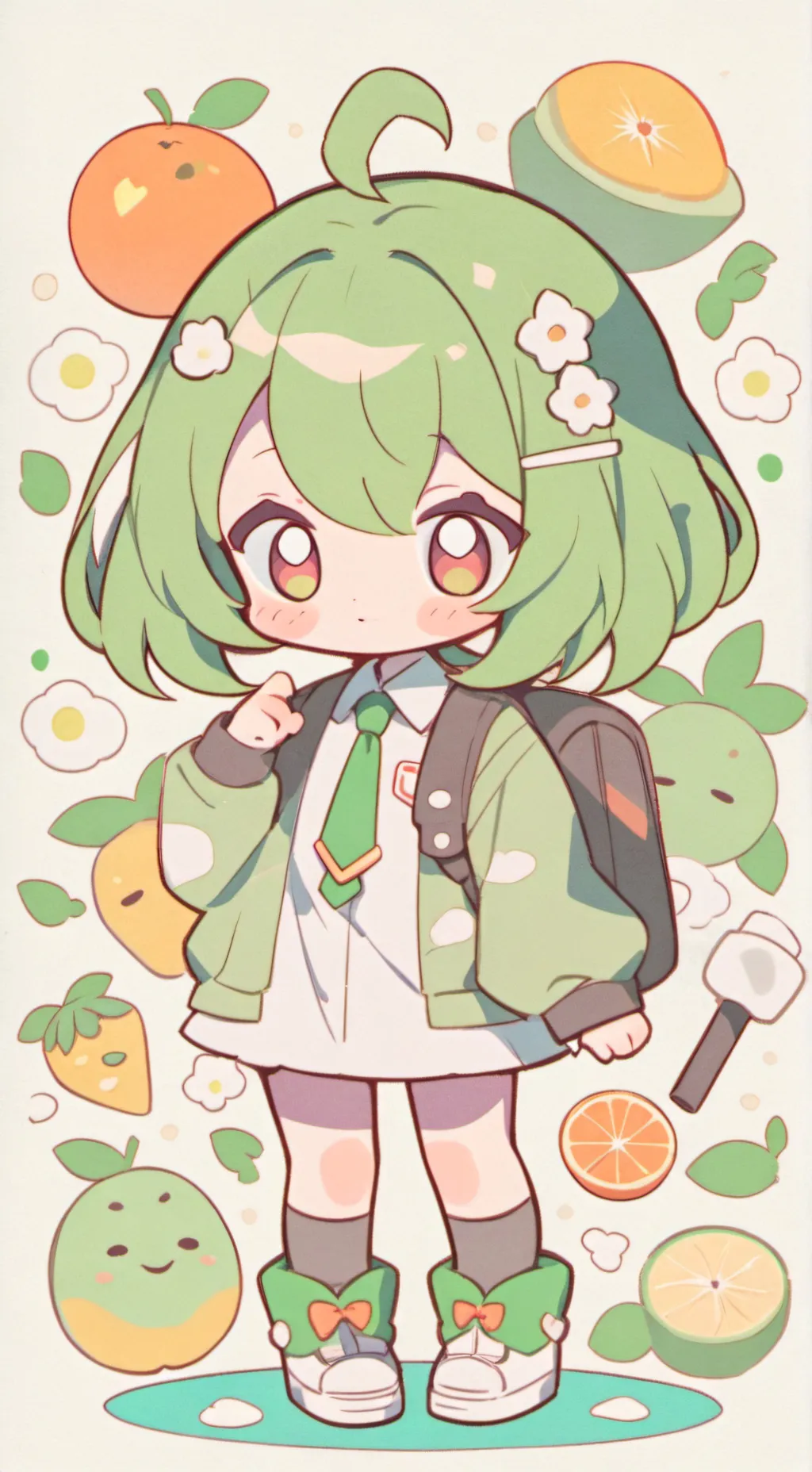 ai character: favorite kid  background