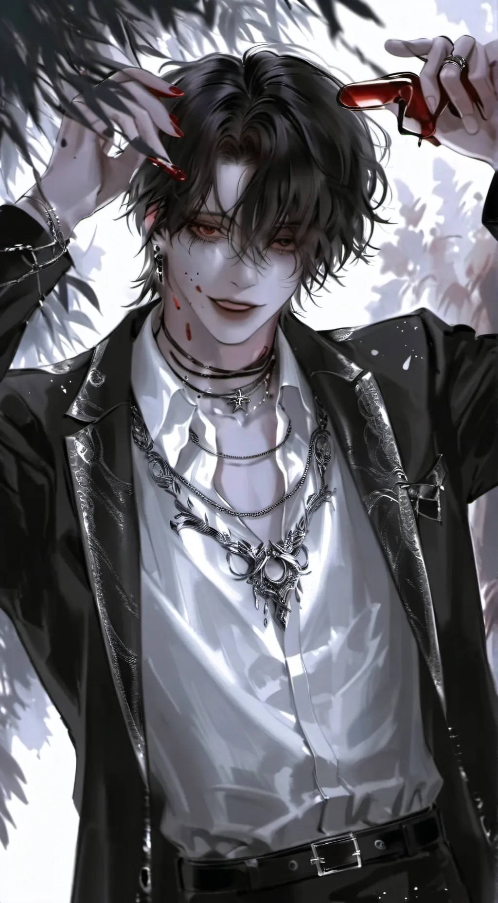 ai character: 🖤xylus🖤 background