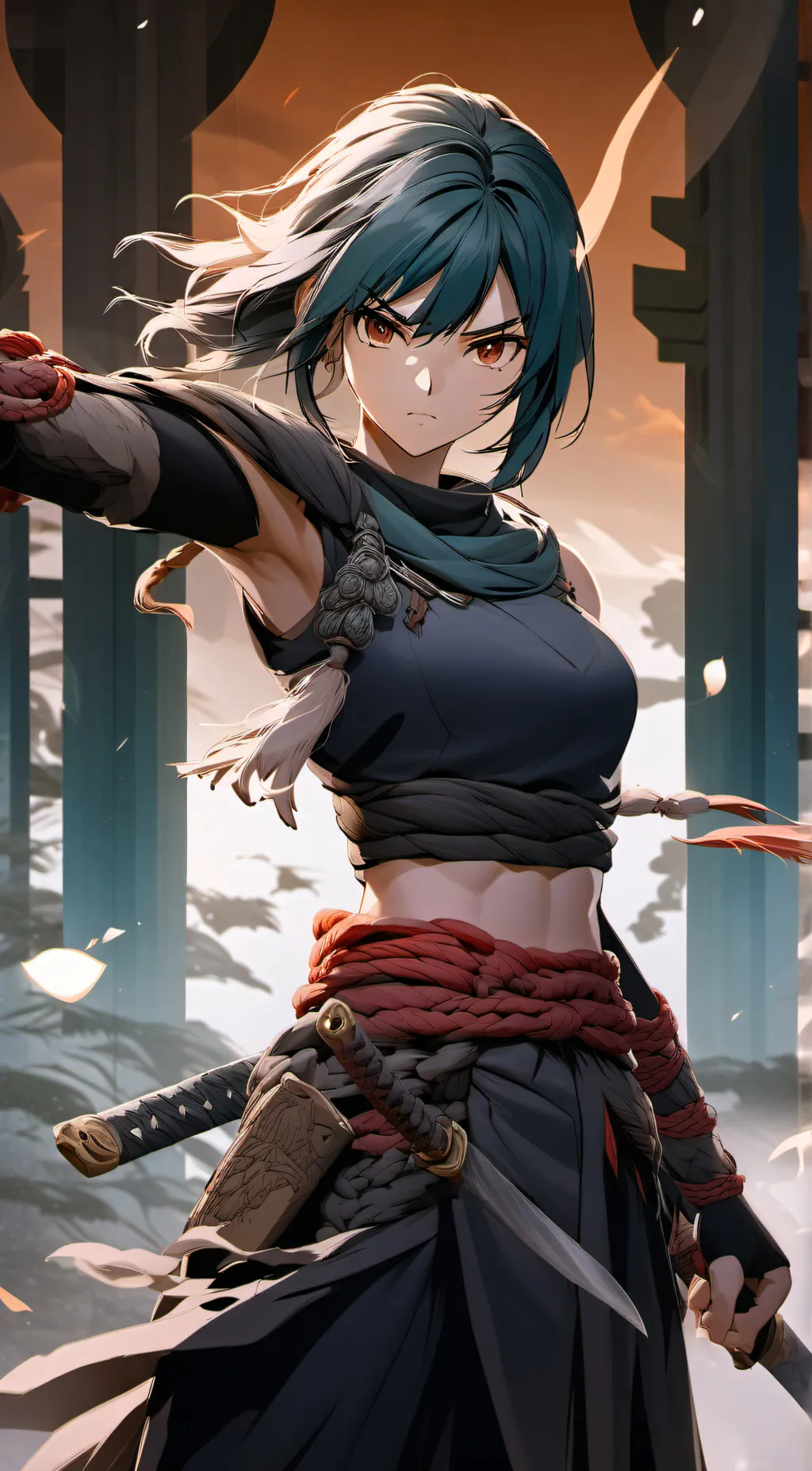 ai character: Kale background