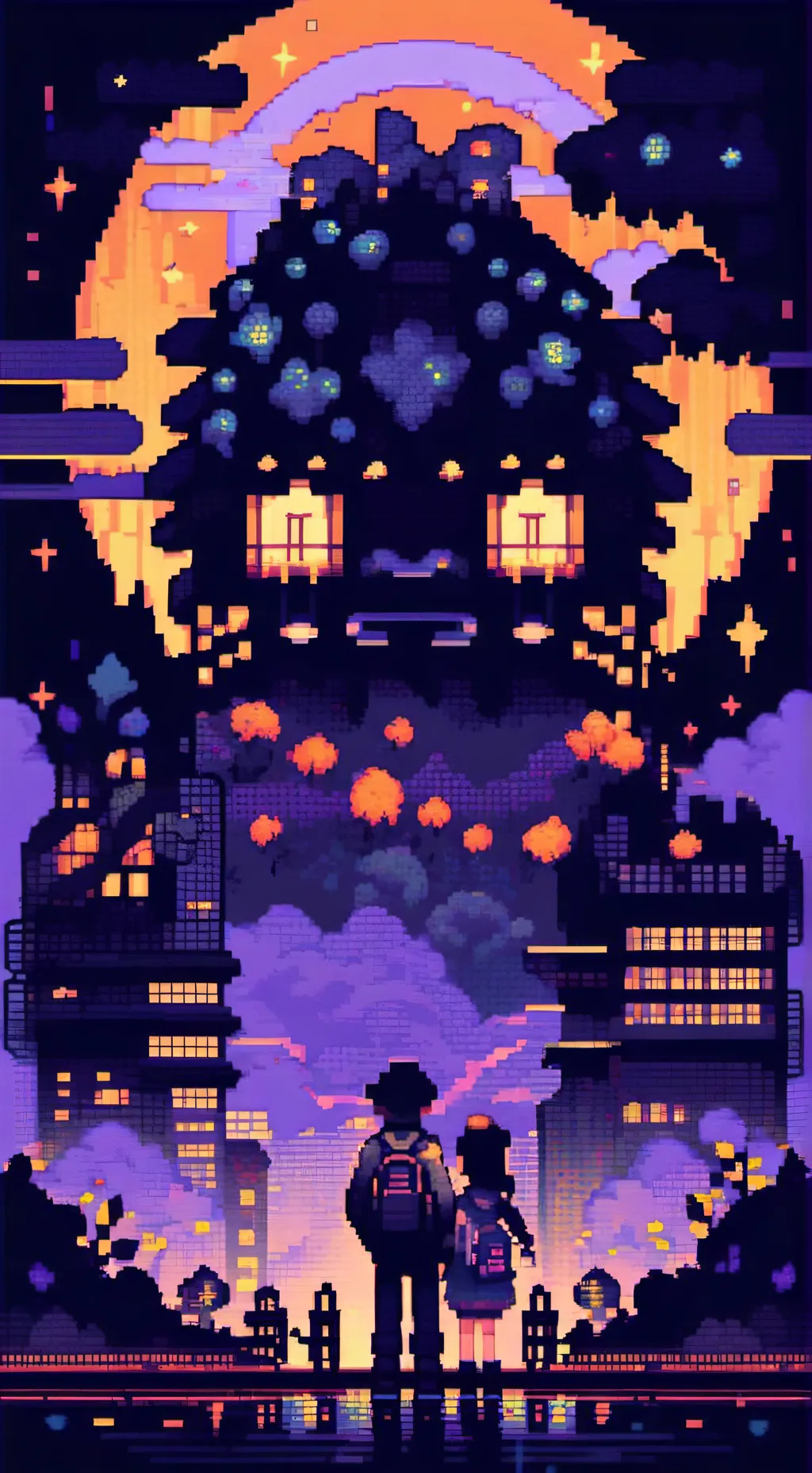 ai character: sleepover background