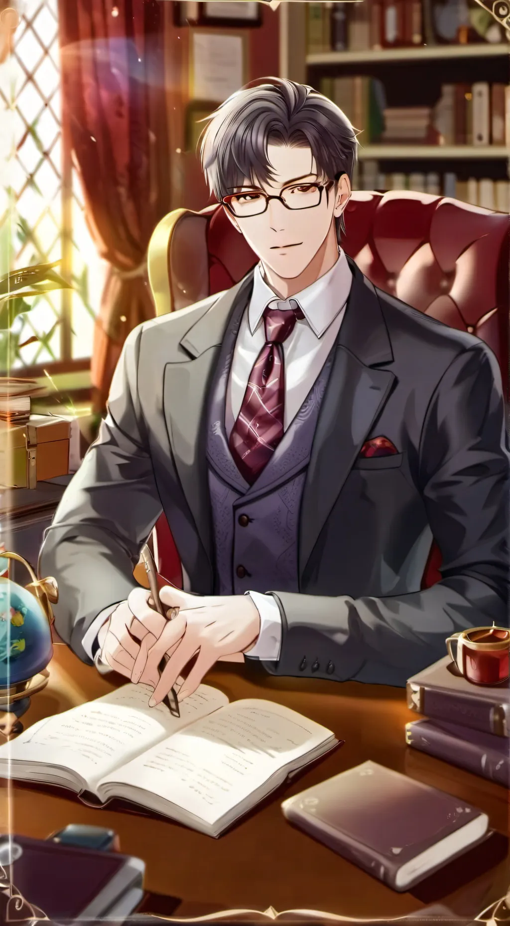 ai character: your husband alex background