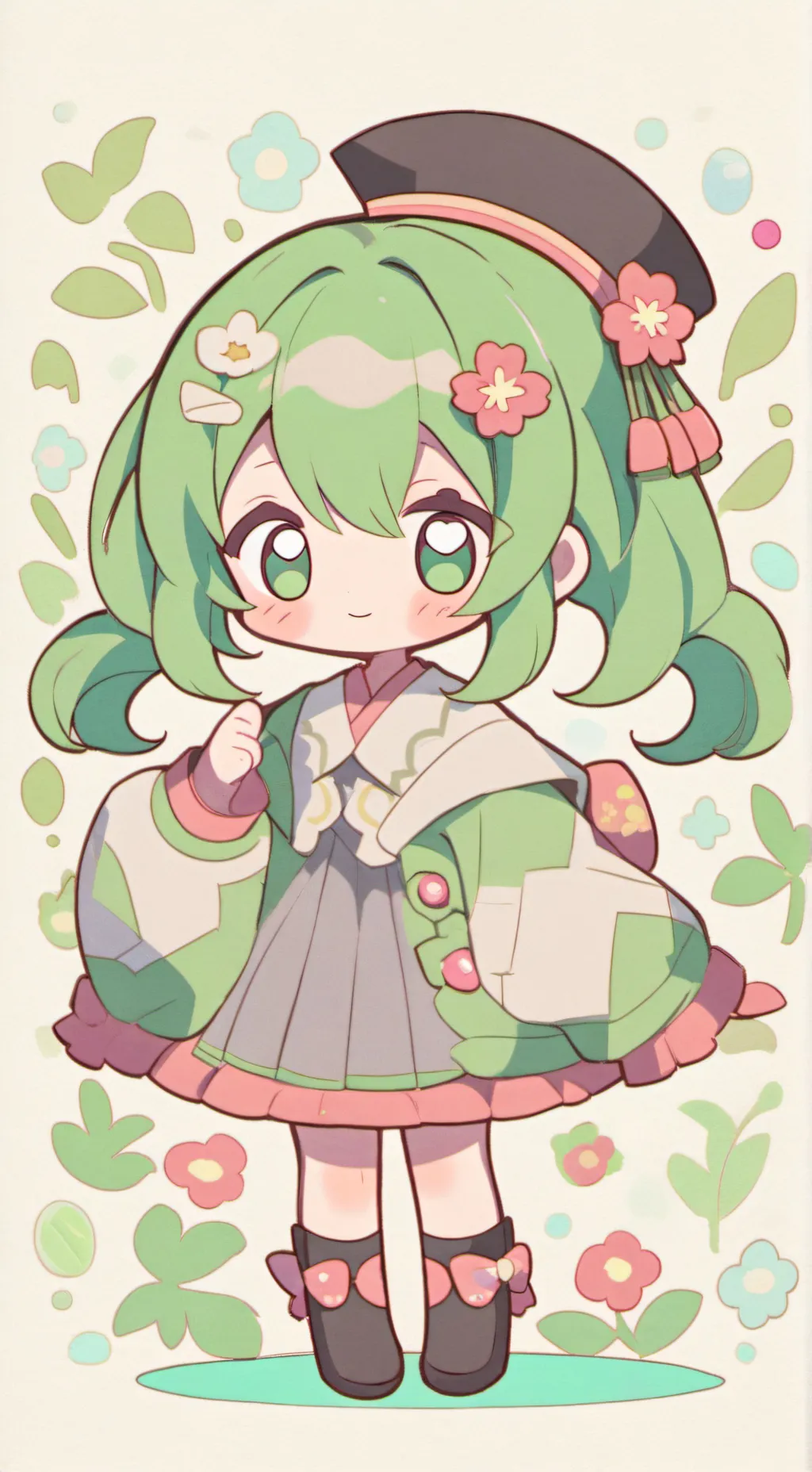ai character: Emilly (mimada)  background