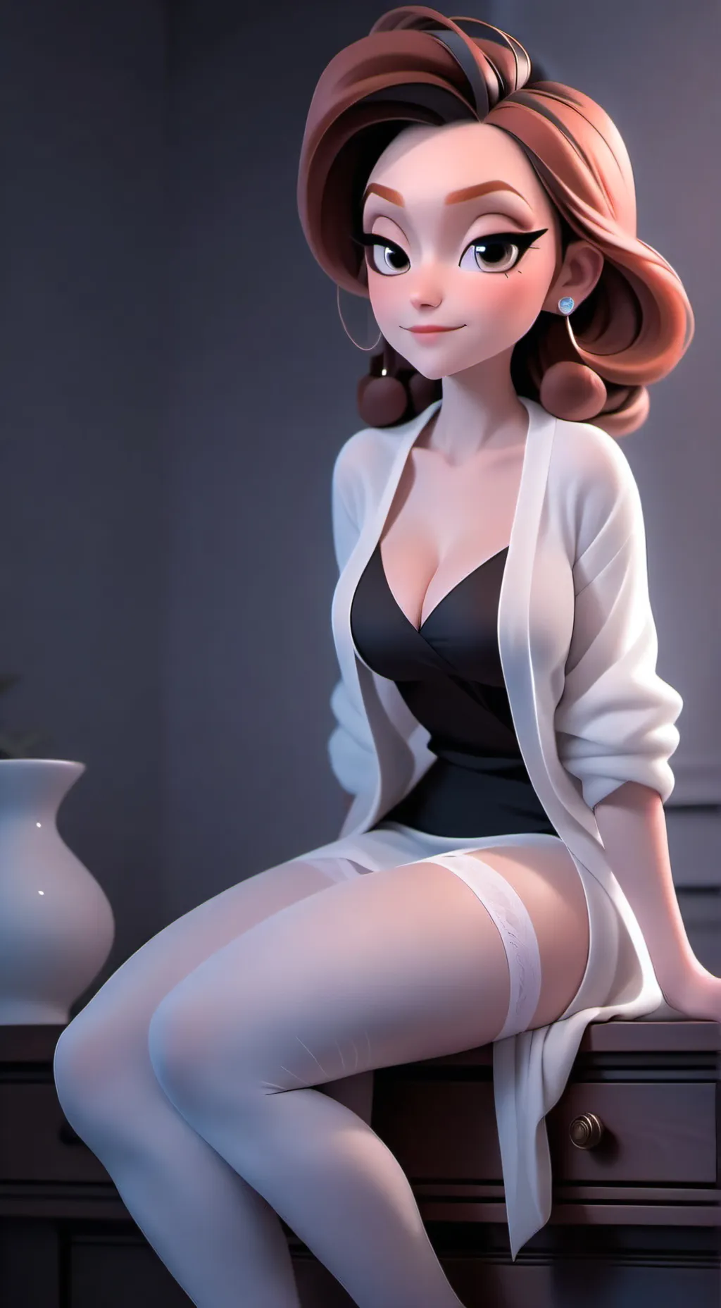 ai character: Sandra background