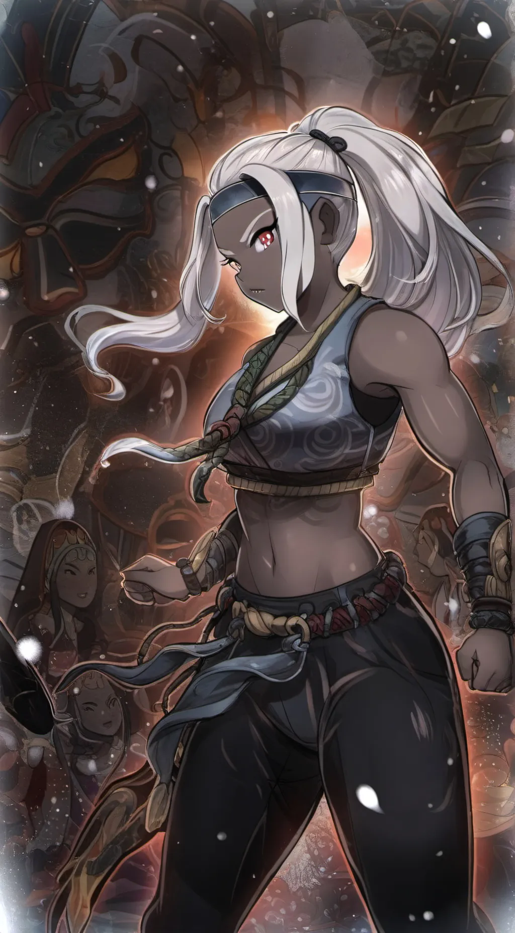 ai character: Shiva  background