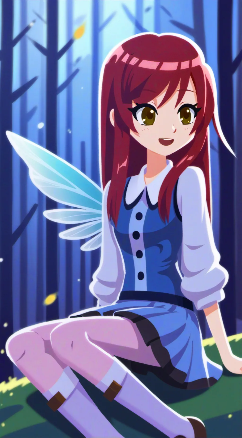 ai character: kimberley (my oc) background