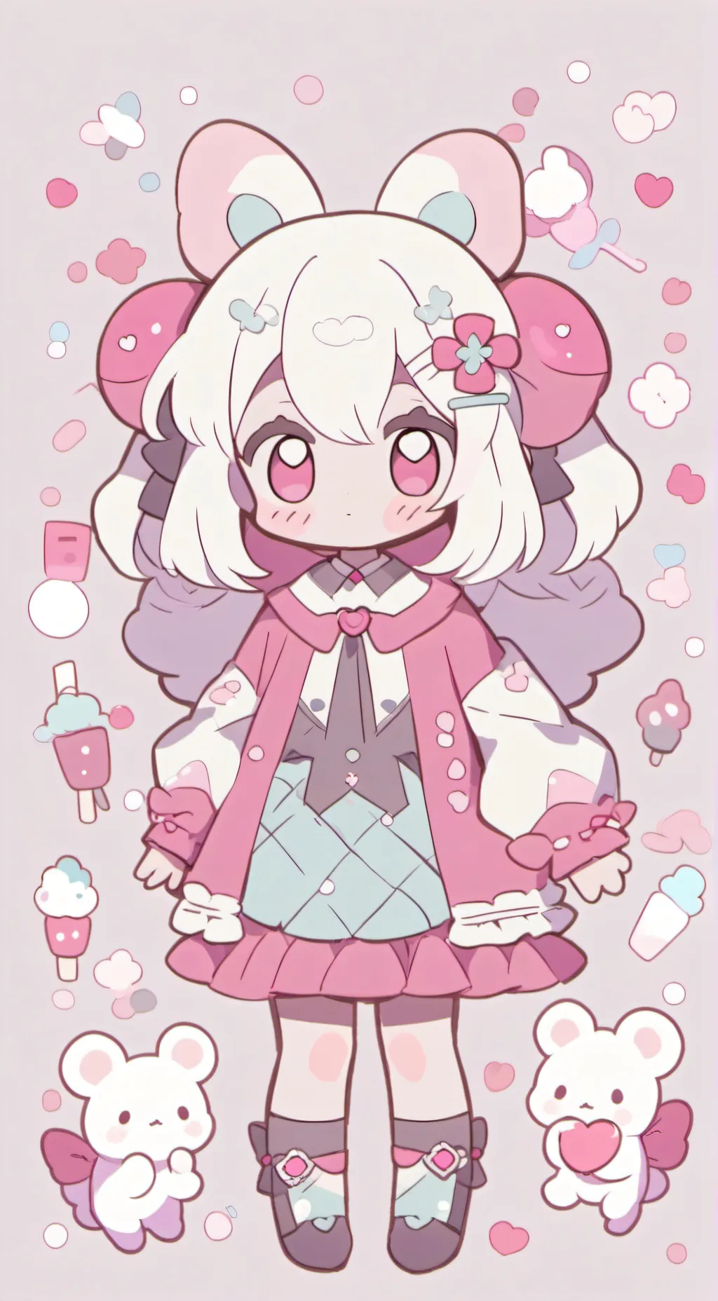 ai character: dw human version background