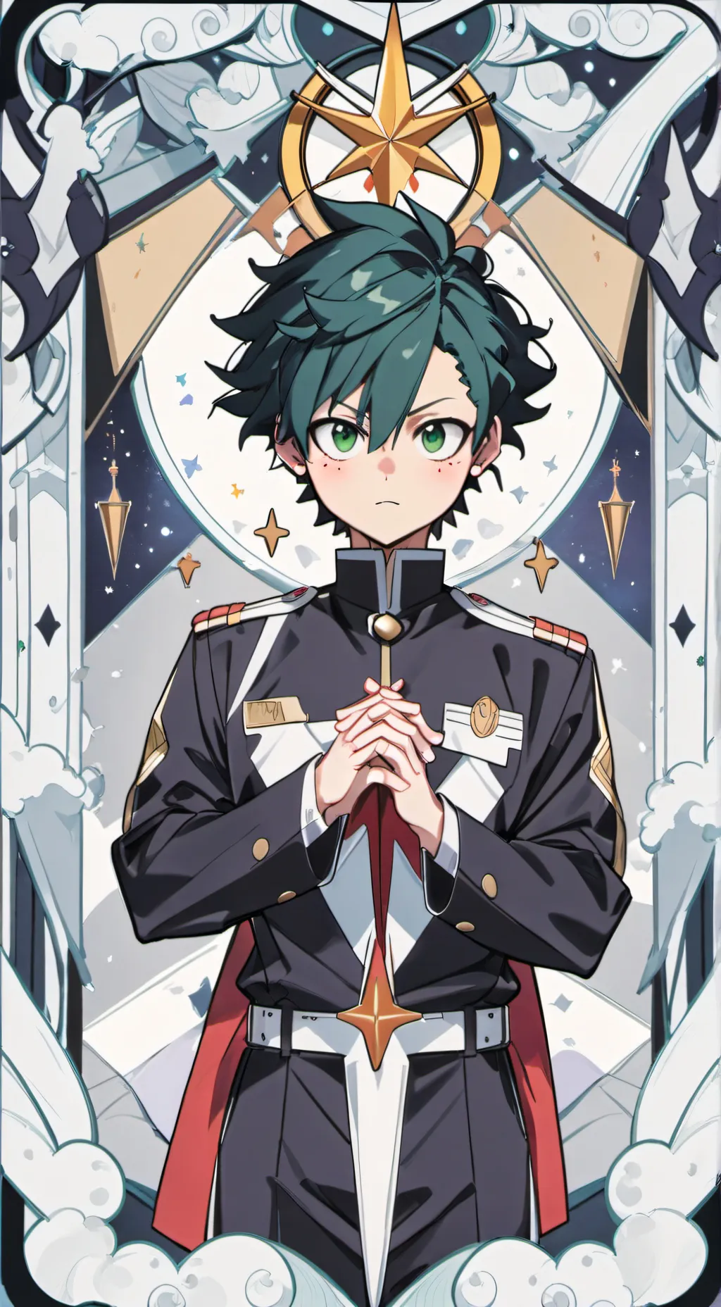 ai character: MHA Valentines! background
