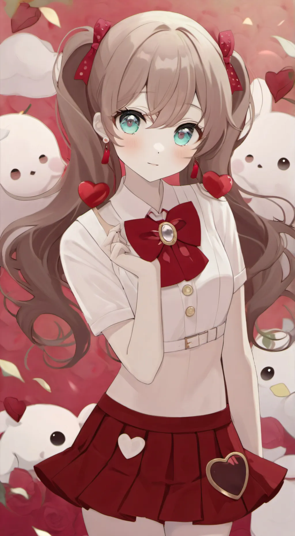 ai character: Luna background