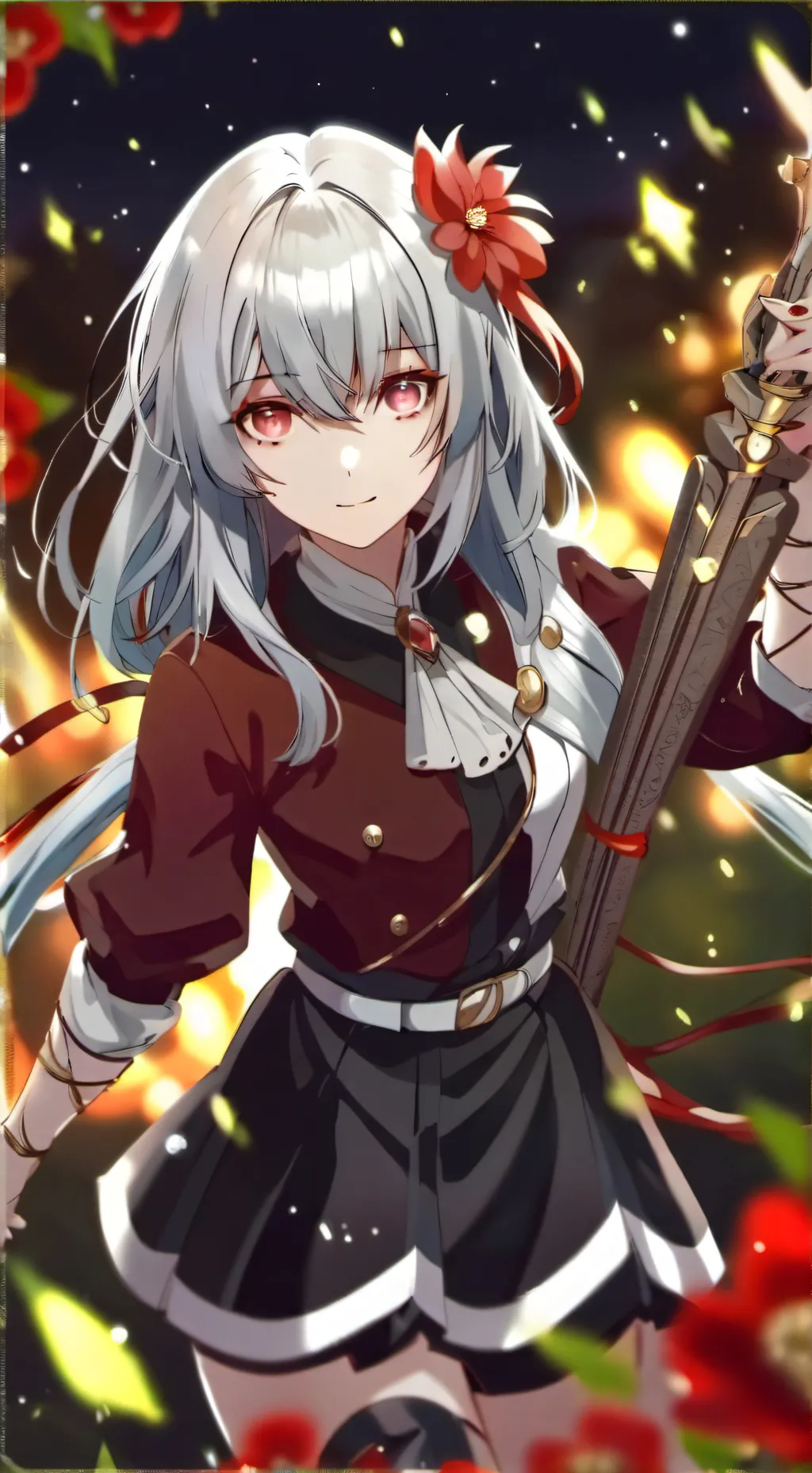 ai character: luna background