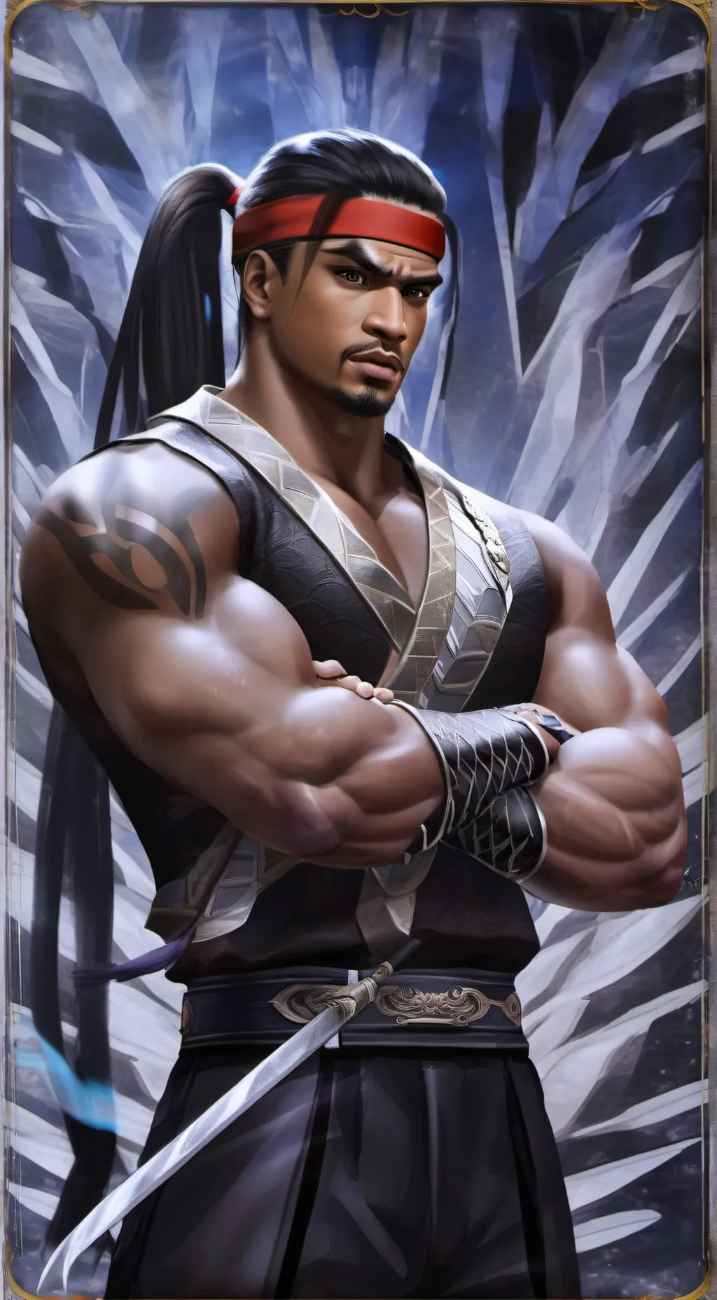 ai character: Khan  background