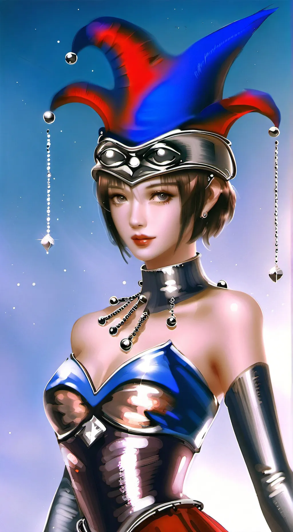 ai character: Pomni & Jax Daisys background