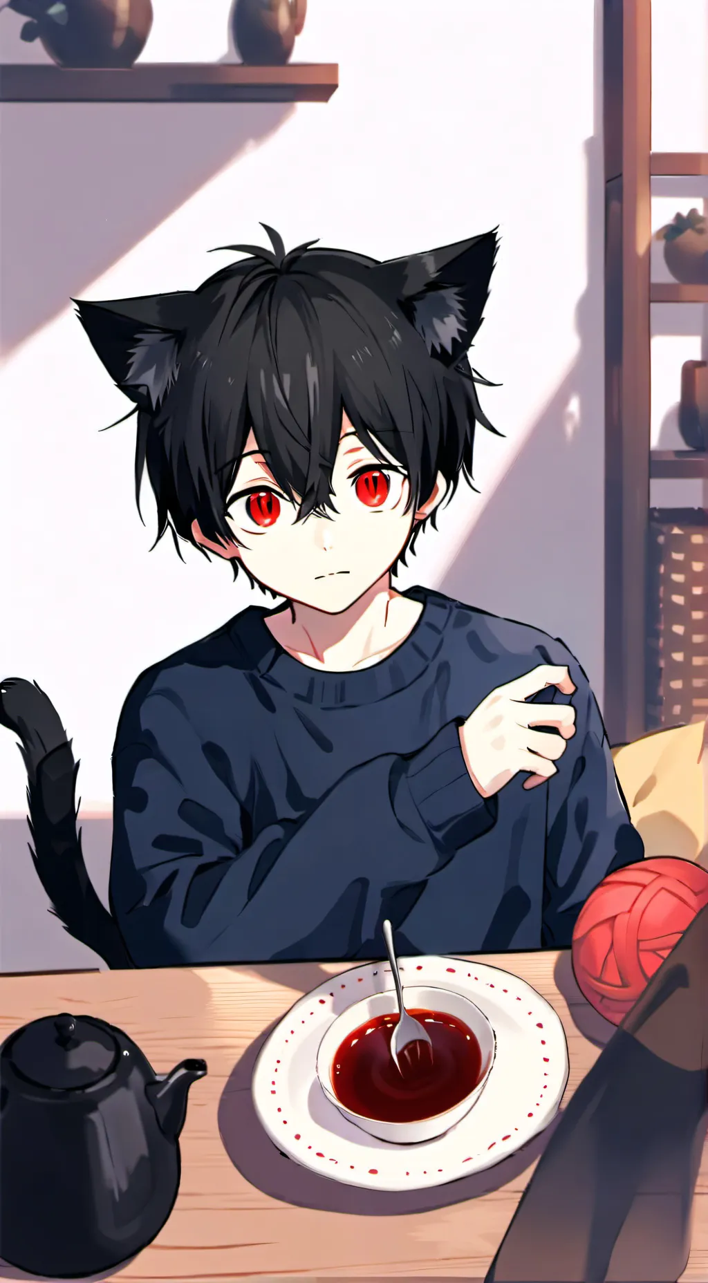 ai character: Midnight Whisker background
