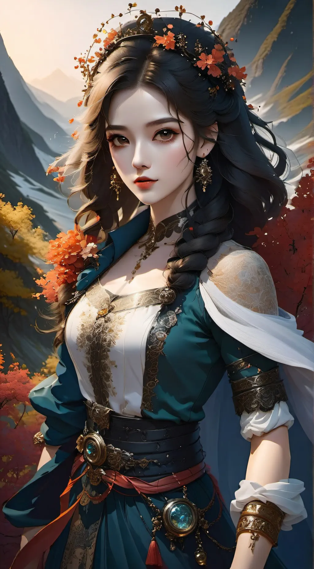 ai character: Lyra background