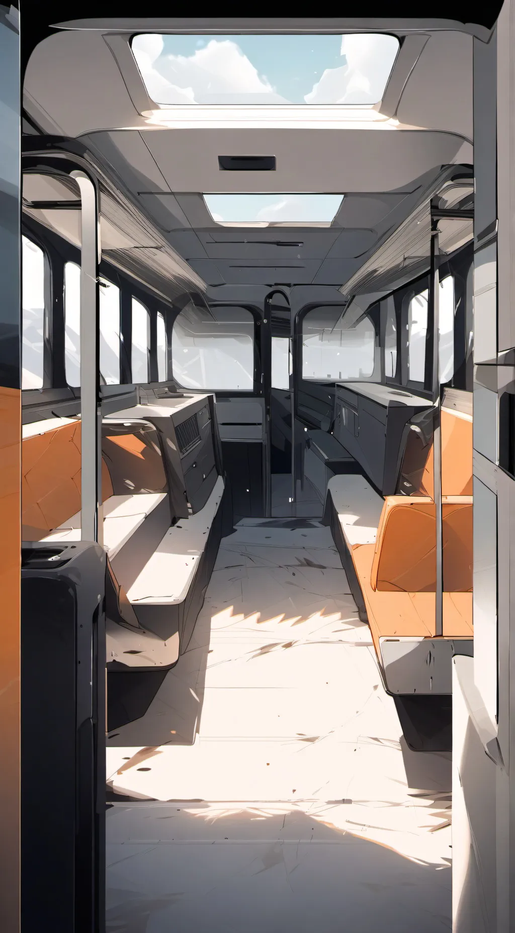 ai character: bus eater background