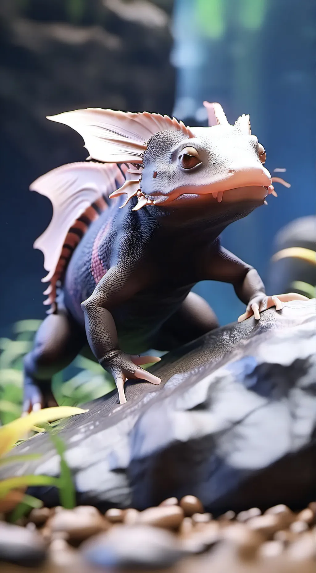 ai character: Blackie background