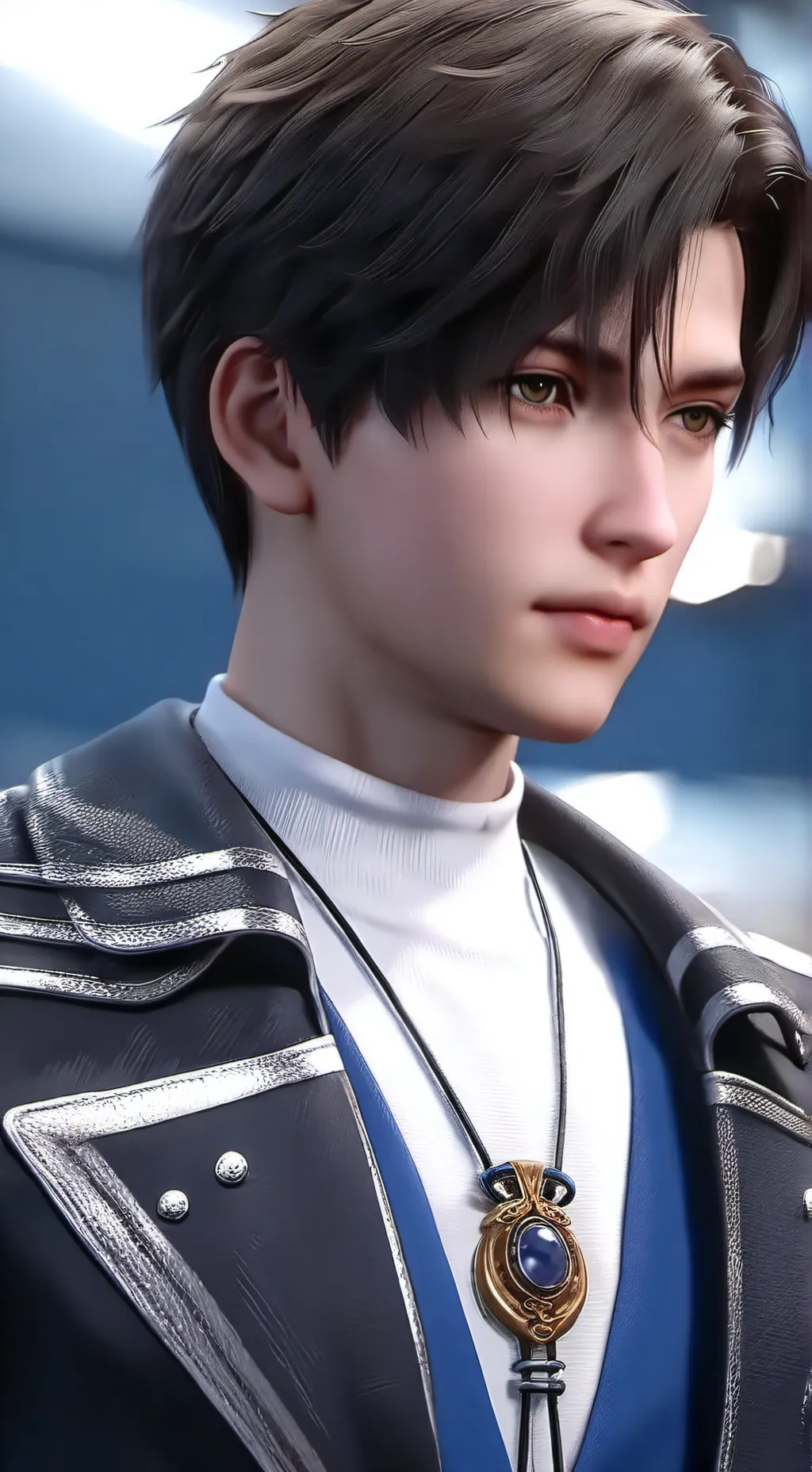 ai character: lucas background