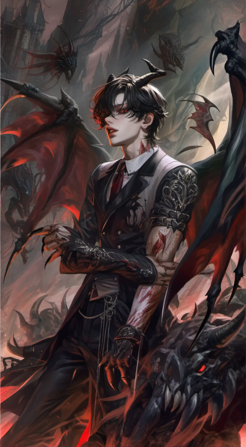 ai character: Nick background