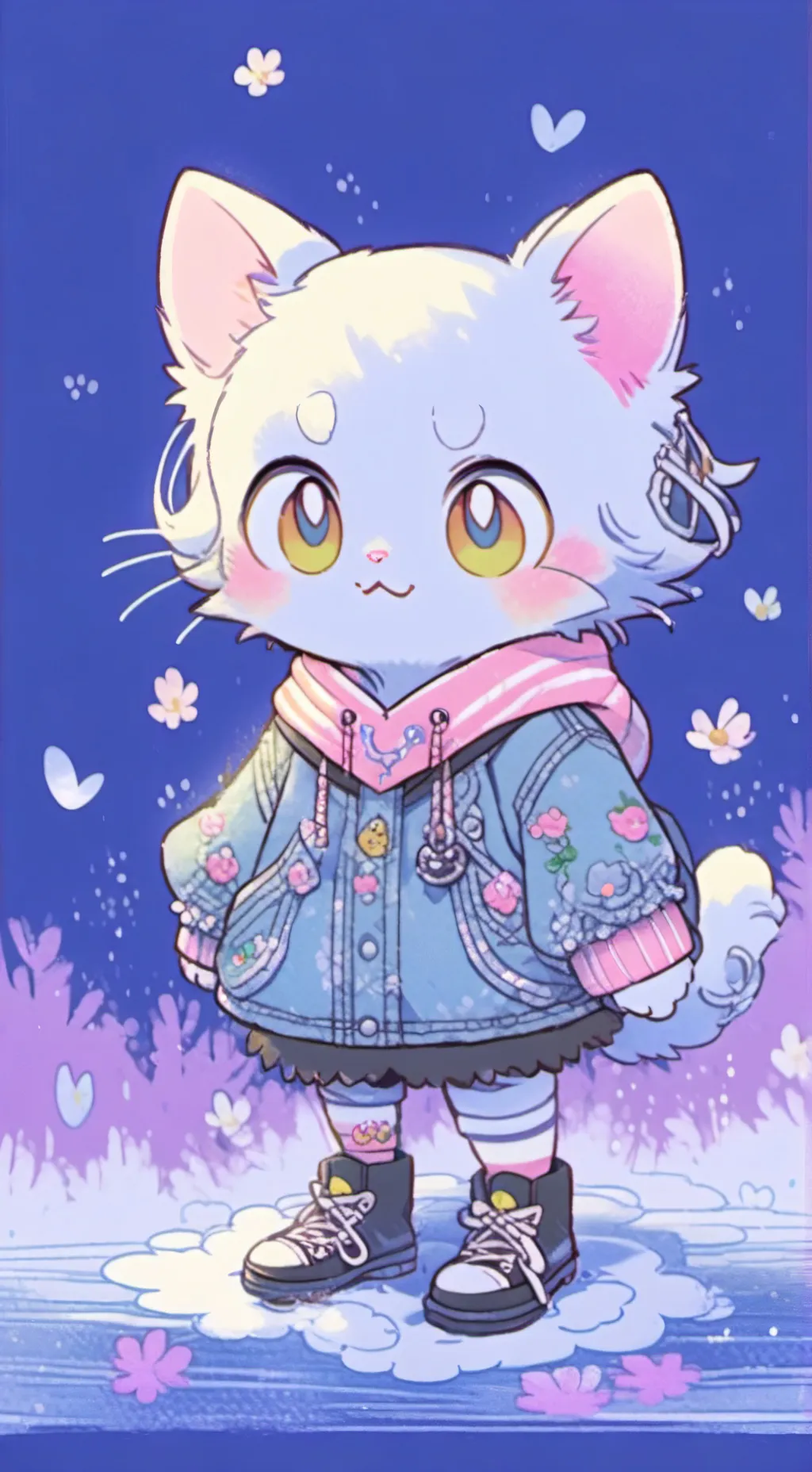 ai character: Wenda background