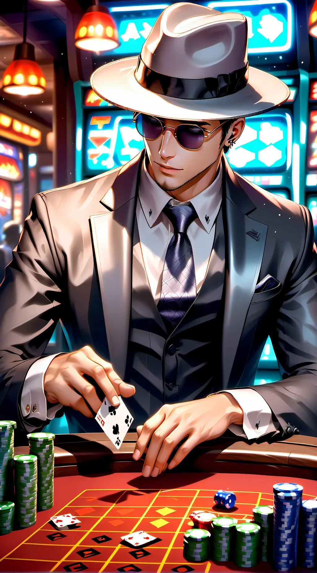 ai character: -Chance- background