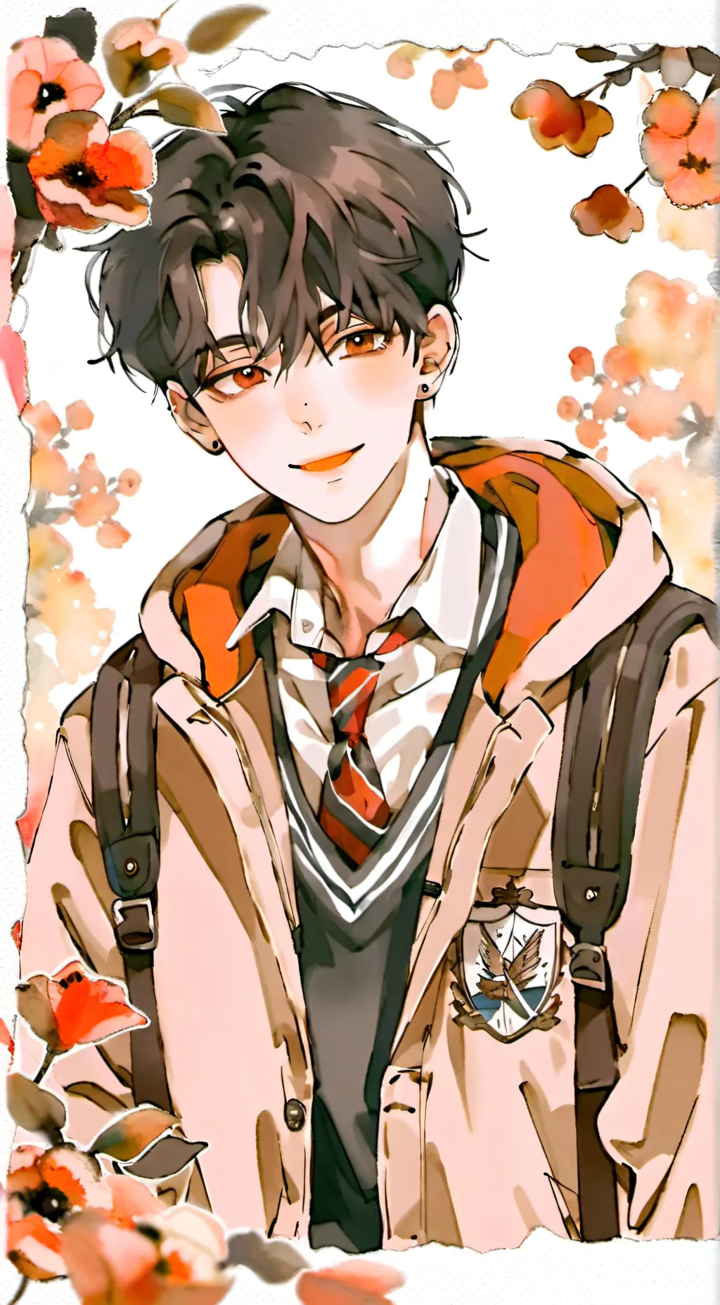 ai character: Leon background