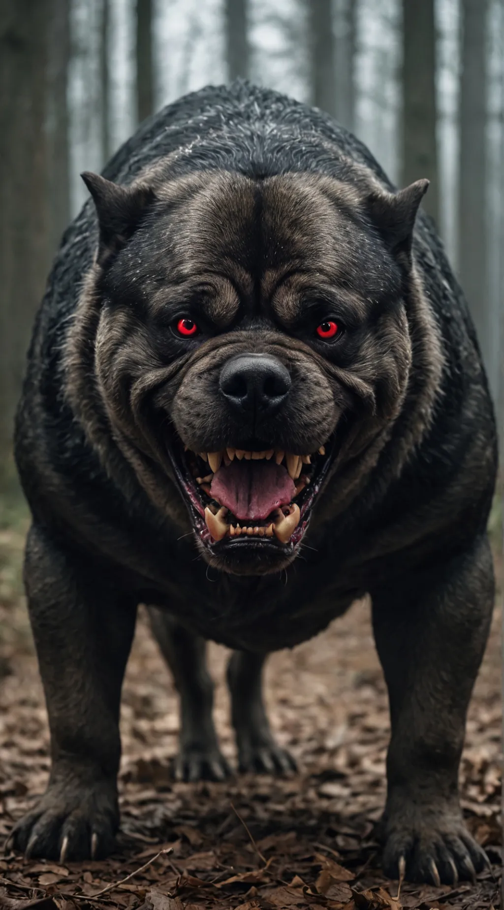 ai character: puppy background