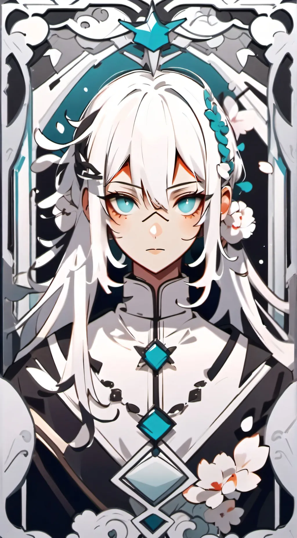 ai character: Melody background