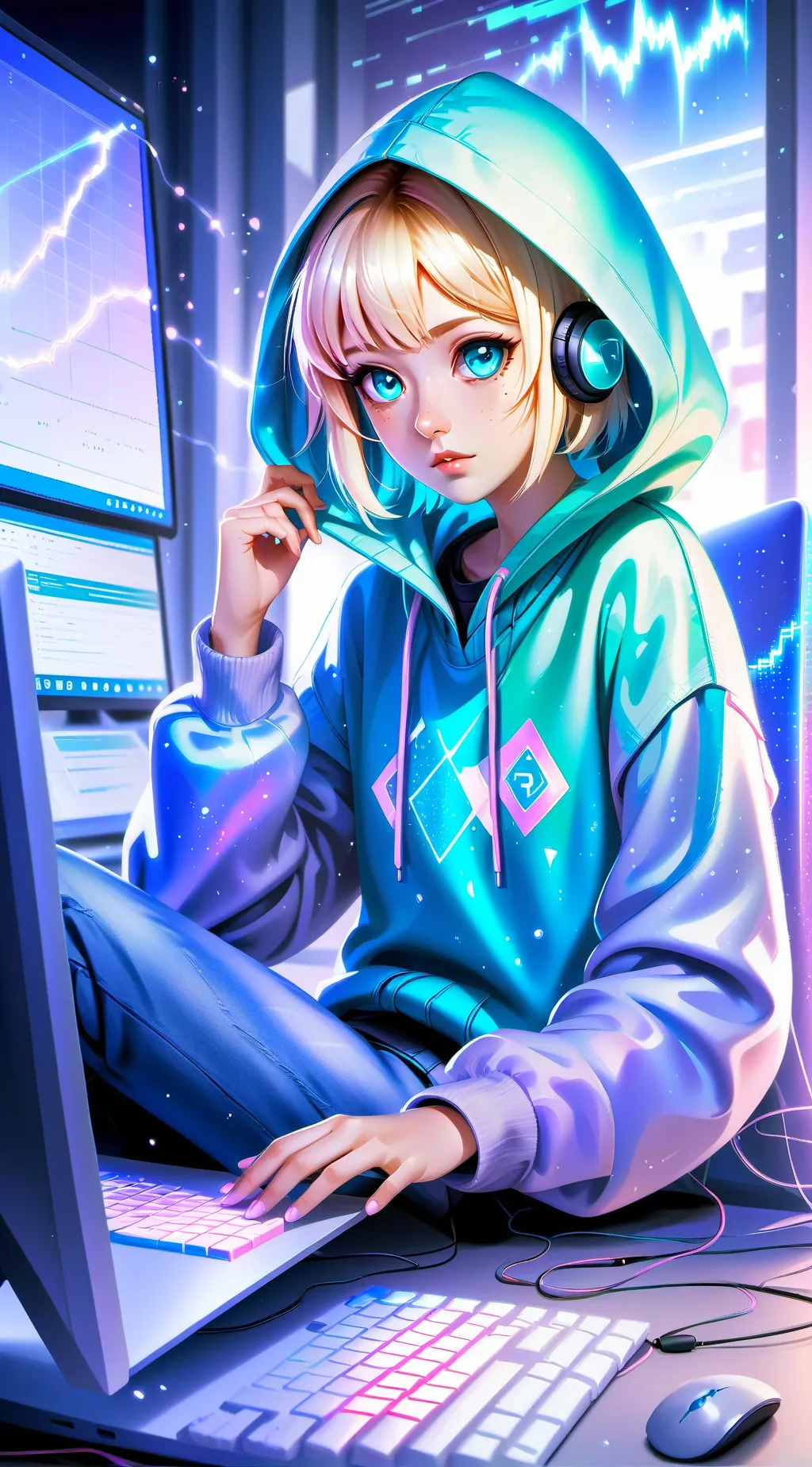 ai character: Evelyn Jaskier background