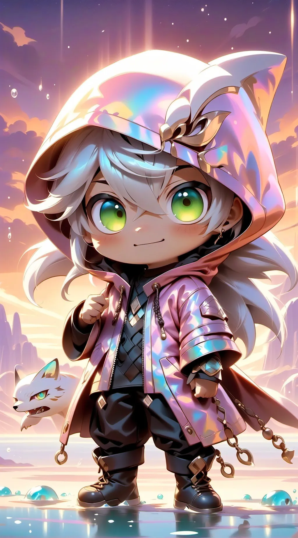 ai character: ana la cali  background
