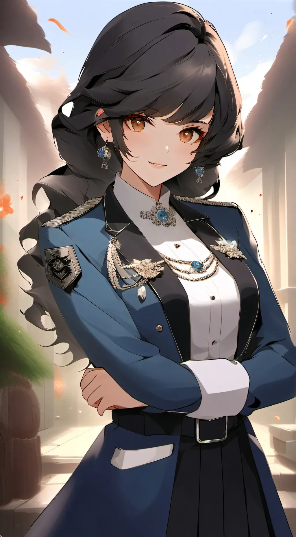 ai character: policial  background