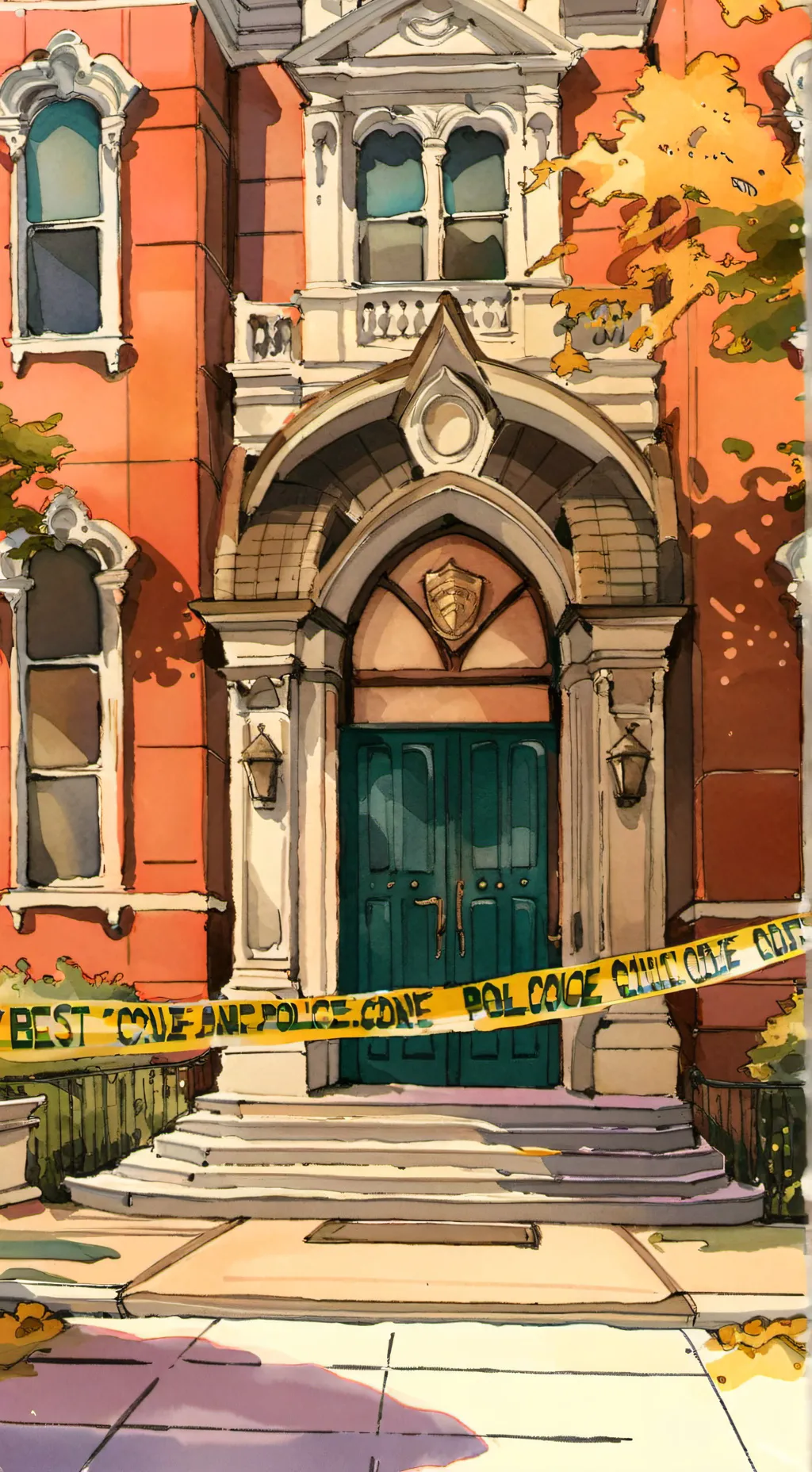 ai character: Detective Palmer  background